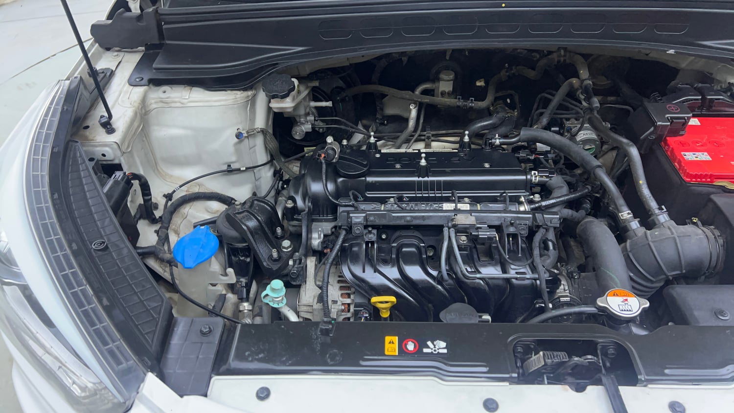 Used 2017 Hyundai Creta 1.6 SX Plus AT Petrol Petrol Automatic engine ENGINE RIGHT SIDE VIEW