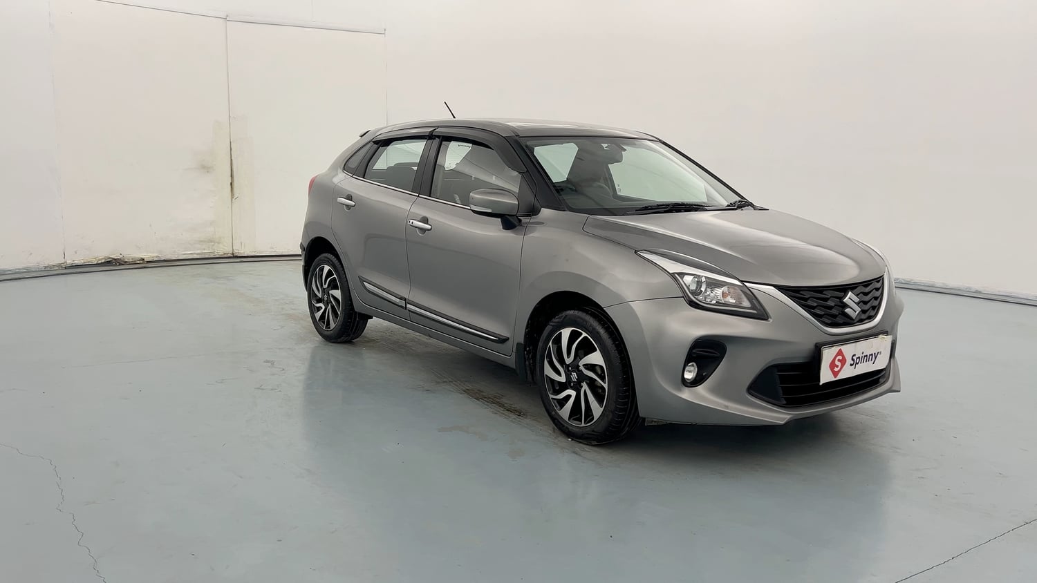 Used 2021 Maruti Suzuki Baleno Zeta Petrol Manual exterior RIGHT FRONT CORNER VIEW