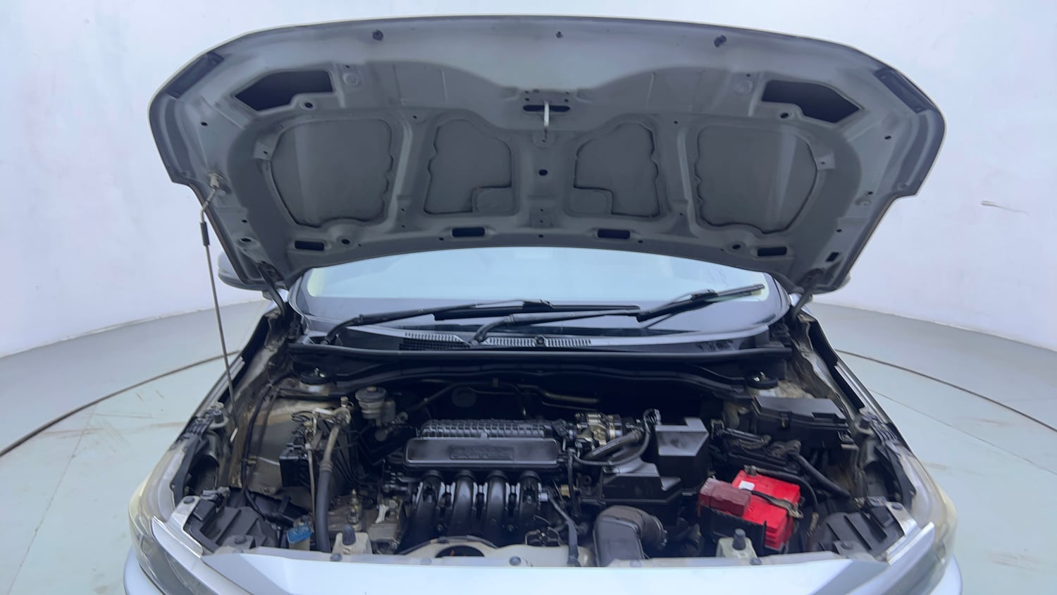 Used 2018 Honda Amaze 1.2 V CVT Petrol Petrol Automatic engine ENGINE & BONNET OPEN FRONT VIEW
