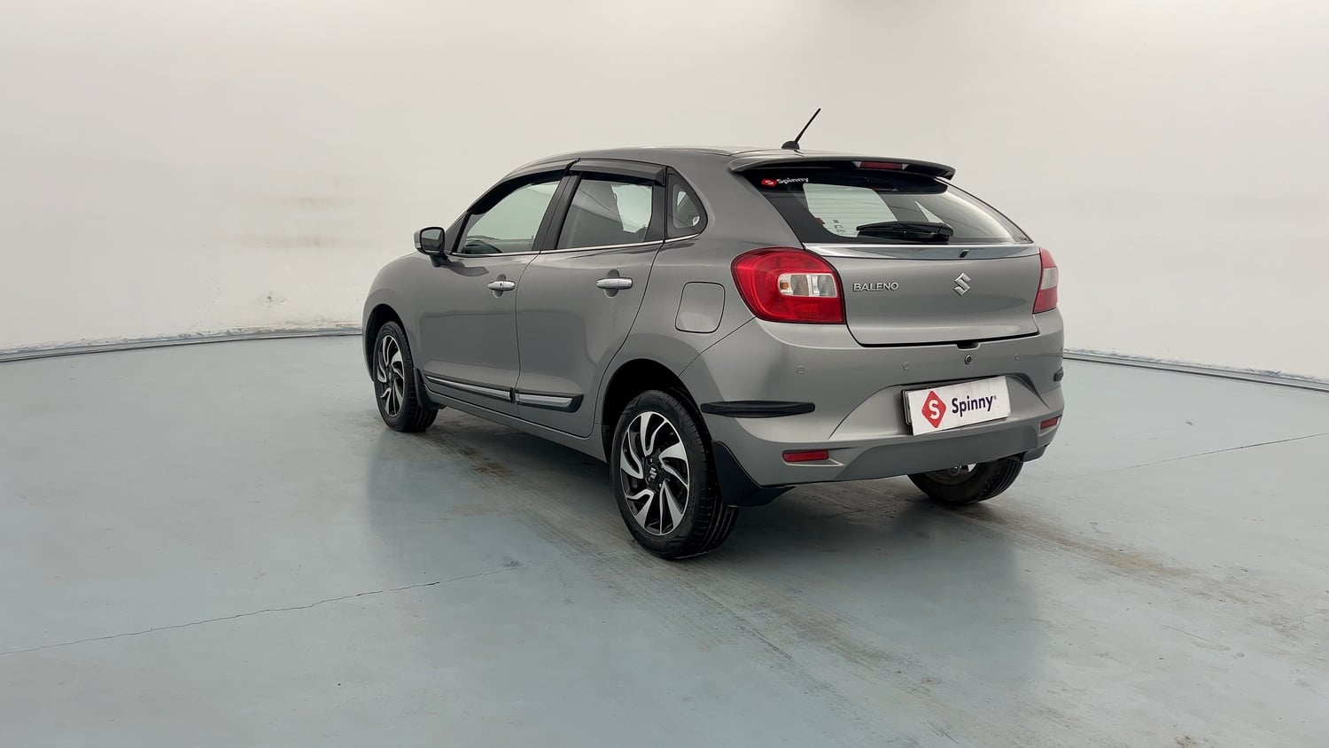 Used 2021 Maruti Suzuki Baleno Zeta Petrol Manual exterior LEFT REAR CORNER VIEW