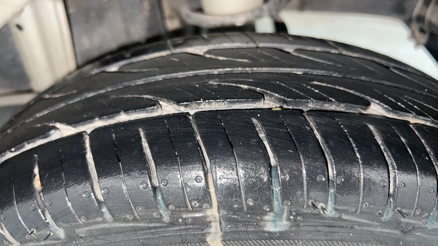 Used 2018 Maruti Suzuki Alto 800 VXi Petrol Manual tyres LEFT REAR TYRE TREAD VIEW