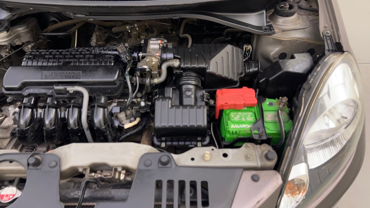 Used 2015 Honda Amaze 1.2 SX i-VTEC Petrol Manual engine ENGINE LEFT SIDE VIEW