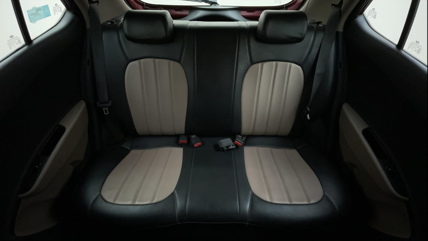 Used 2016 Hyundai Grand i10 Asta AT 1.2 Kappa VTVT Petrol Automatic interior REAR SEAT CONDITION VIEW