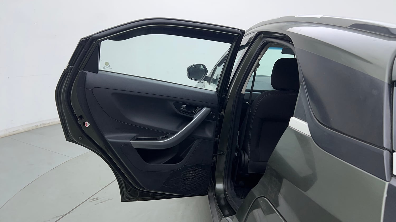 Used 2020 Tata Nexon XMA Petrol Automatic interior LEFT REAR DOOR OPEN VIEW