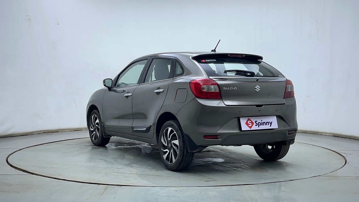 Used 2022 Maruti Suzuki Baleno Zeta Petrol Manual exterior LEFT REAR CORNER VIEW