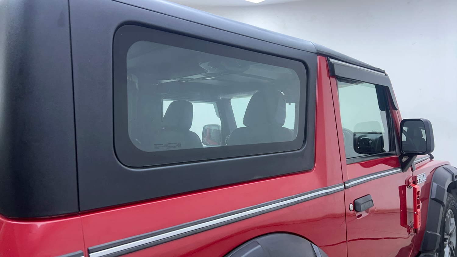 Used 2022 mahindra Thar LX Hard Top Diesel AT 4WD Diesel Automatic interior RIGHT REAR DOOR OPEN VIEW
