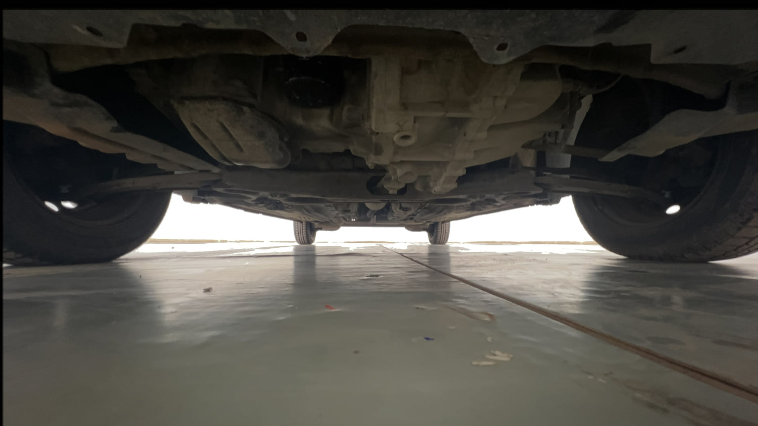 Used 2016 Datsun Go Plus Style Edition Petrol Manual extra FRONT LEFT UNDERBODY VIEW