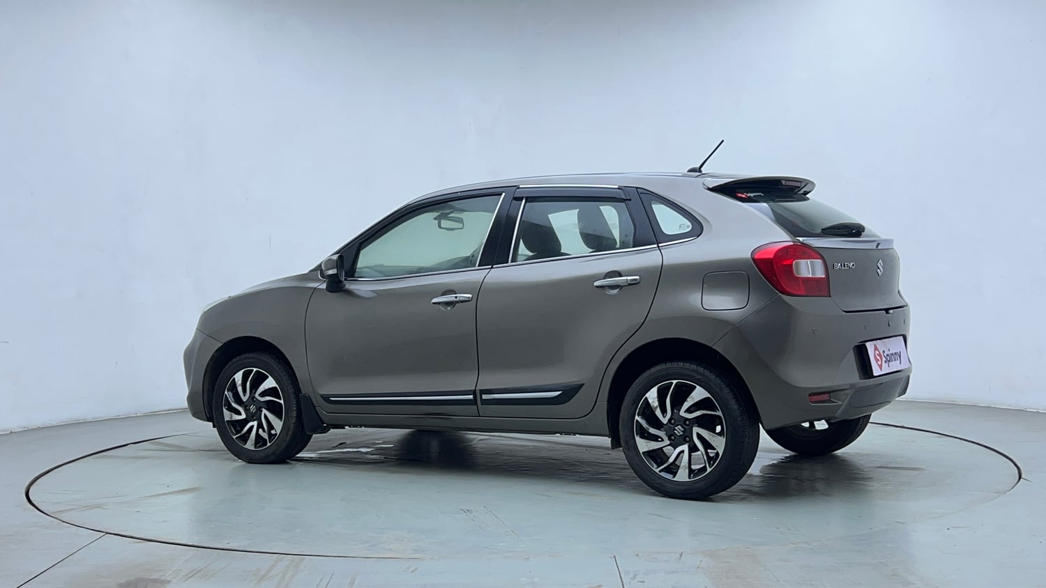 Used 2021 Maruti Suzuki Baleno Zeta Petrol Manual exterior LEFT REAR CORNER VIEW