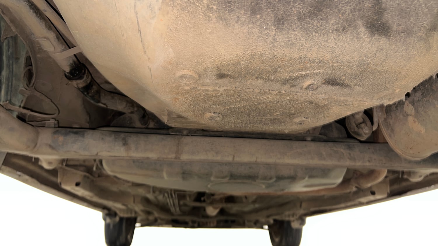 Used 2018 Tata Tiago Revotron XZA Petrol Automatic extra REAR UNDERBODY VIEW (TAKEN FROM REAR)