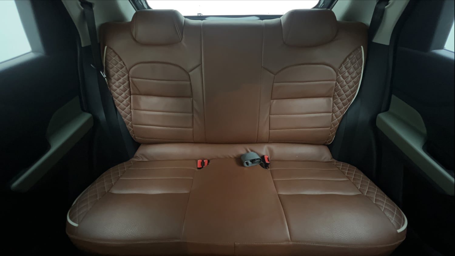 Used 2022 Tata Punch Adventure Rhythm Pack MT Petrol Manual interior REAR SEAT CONDITION VIEW