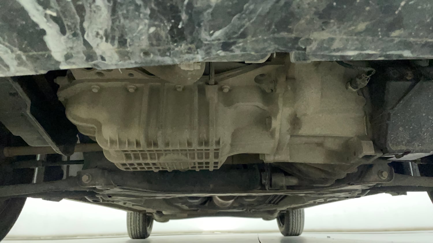 Used 2016 Ford Figo Trend 1.2 Ti-VCT Petrol Manual extra FRONT LEFT UNDERBODY VIEW