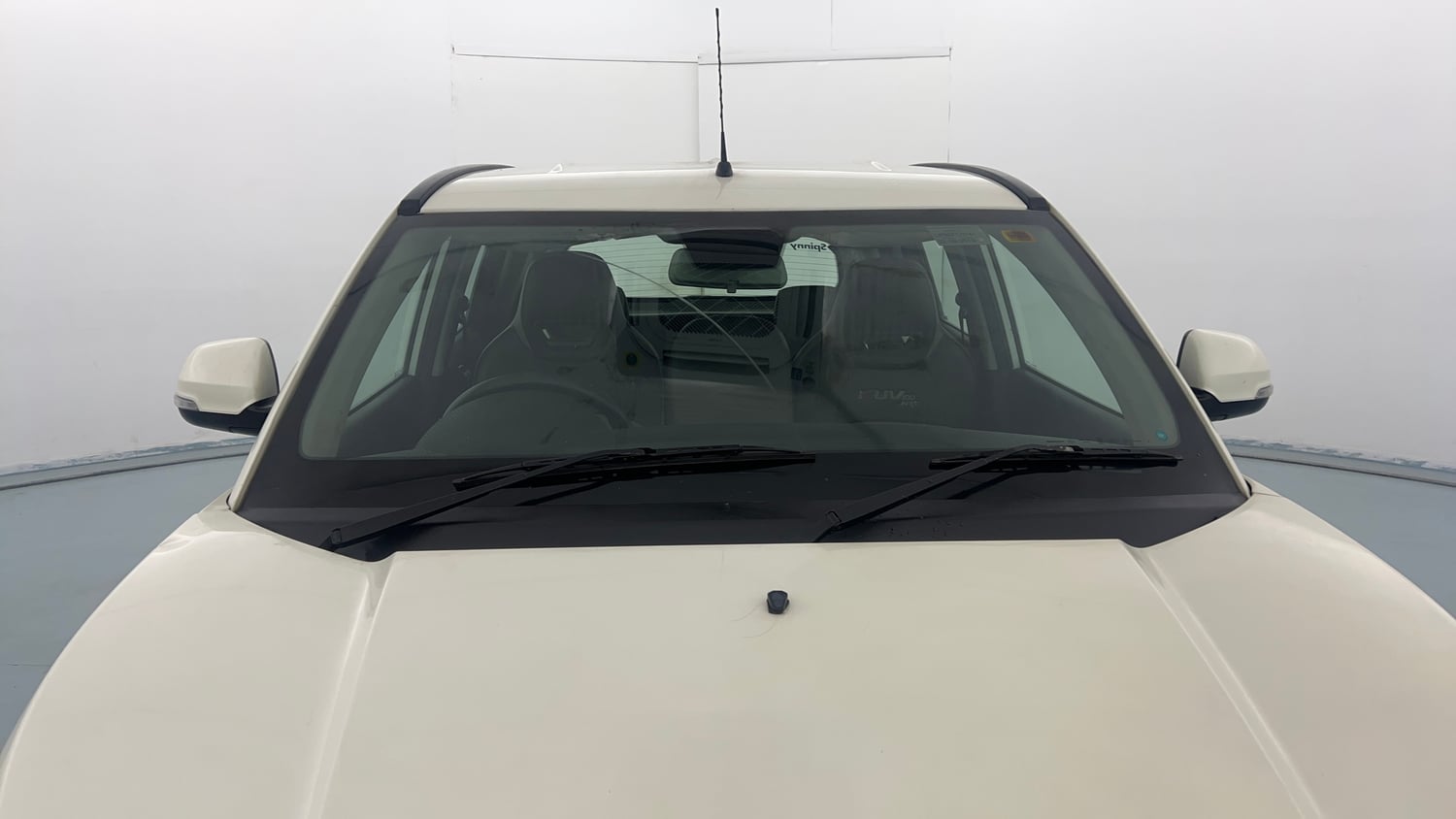 Used 2019 Mahindra KUV100 NXT K8 6 STR Petrol Manual exterior FRONT WINDSHIELD VIEW