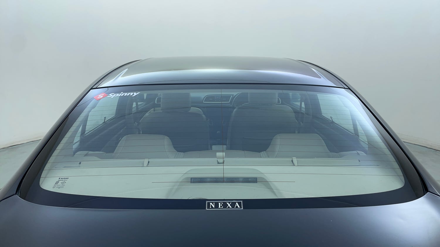 Used 2017 Maruti Suzuki Ciaz Zeta 1.4 AT Petrol Automatic exterior BACK WINDSHIELD VIEW