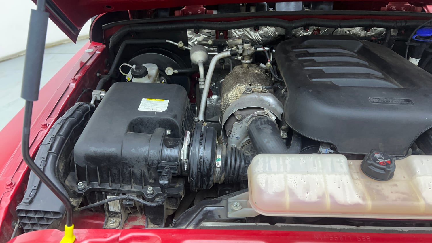 Used 2022 mahindra Thar LX Hard Top Diesel AT 4WD Diesel Automatic engine ENGINE RIGHT SIDE VIEW