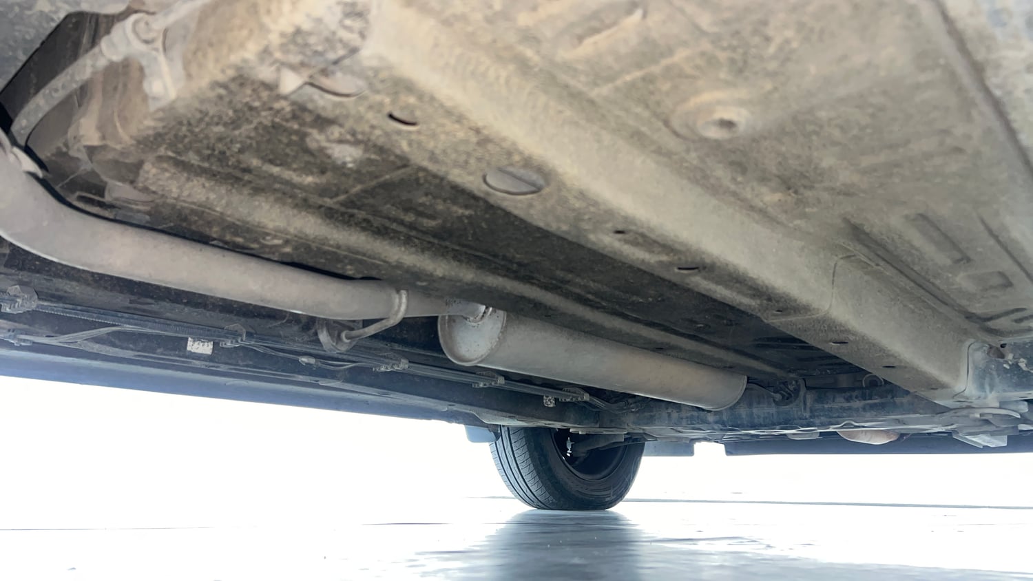 Used 2024 Tata Punch Adventure iCNG Cng Manual extra REAR RIGHT UNDERBODY VIEW