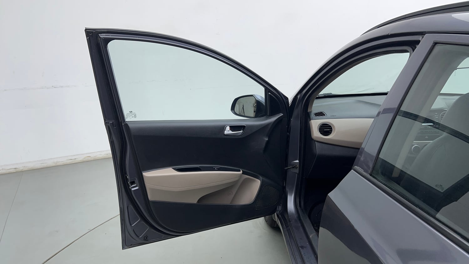 Used 2016 Hyundai Grand i10 Sportz 1.2 Kappa VTVT Petrol Manual interior LEFT FRONT DOOR OPEN VIEW