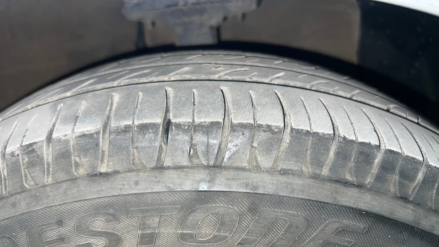 Used 2018 Hyundai Xcent SX Petrol Manual tyres RIGHT FRONT TYRE TREAD VIEW