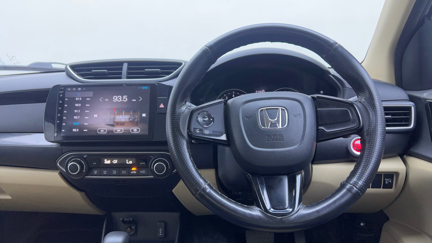 Used 2018 Honda Amaze 1.2 V CVT Petrol Petrol Automatic interior STEERING VIEW