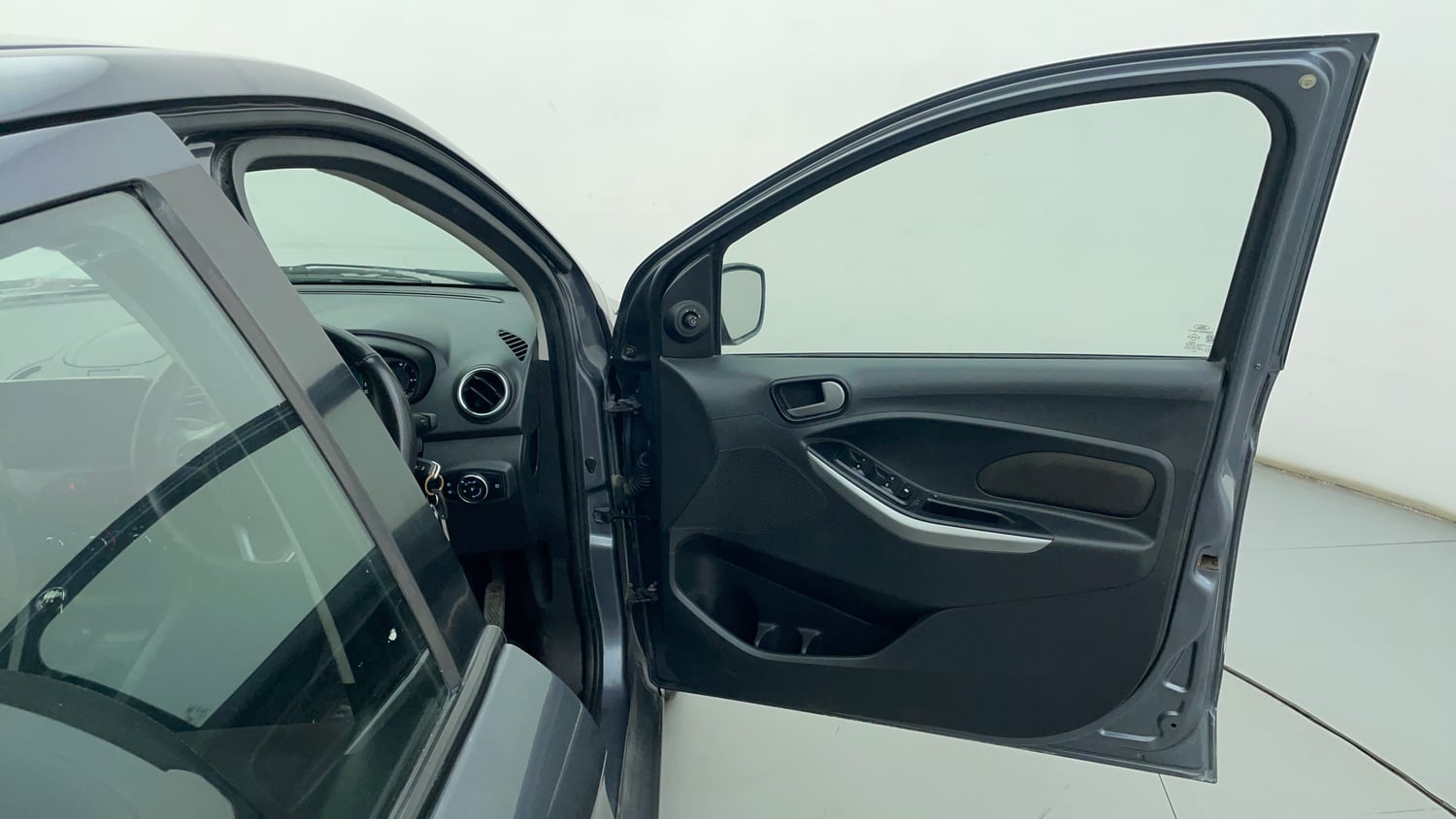 Used 2016 Ford Figo Trend 1.2 Ti-VCT Petrol Manual interior RIGHT FRONT DOOR OPEN VIEW