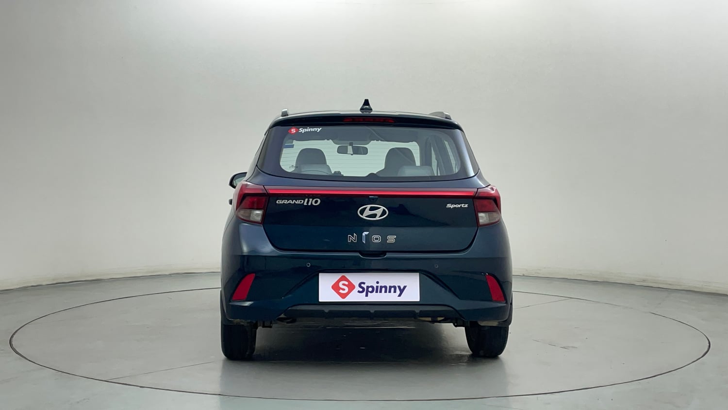 Used 2023 Hyundai Grand i10 Nios Sportz 1.2 Kappa VTVT Petrol Manual exterior BACK VIEW