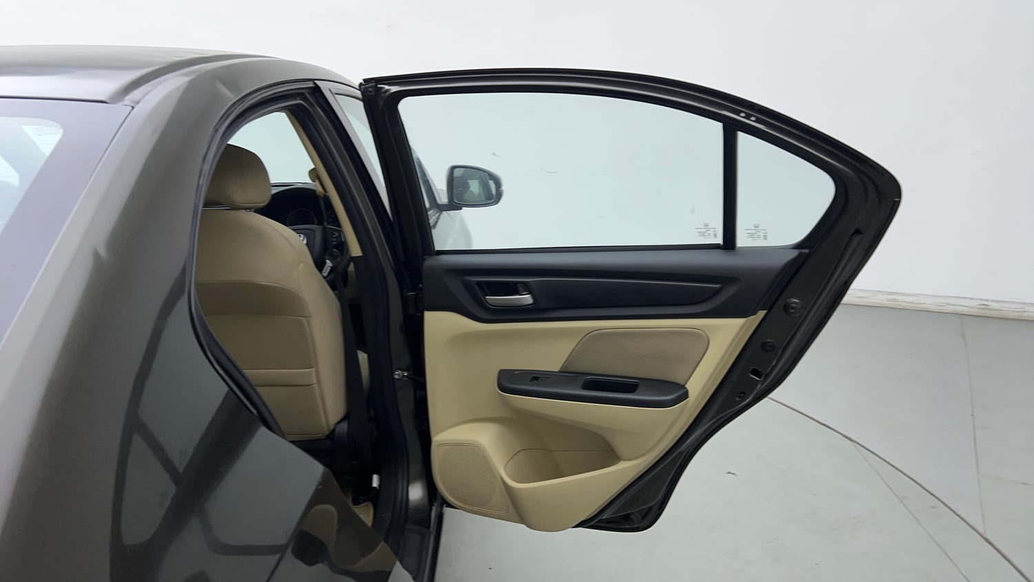 Used 2021 Honda Amaze 1.2 VX MT Petrol Petrol Manual interior RIGHT REAR DOOR OPEN VIEW