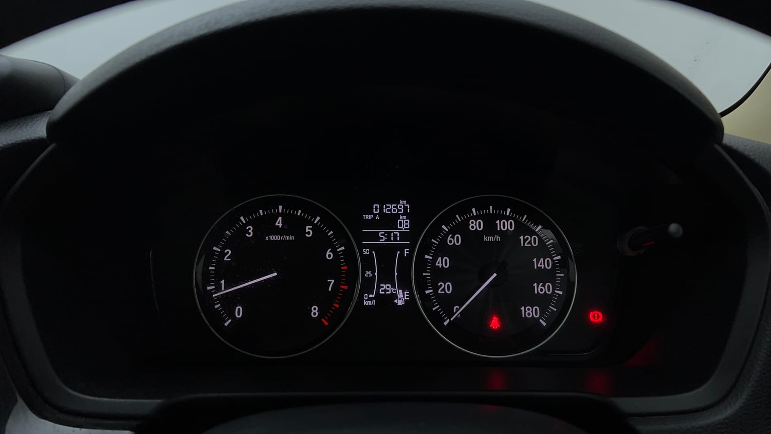 Used 2021 Honda Amaze 1.2 VX MT Petrol Petrol Manual interior CLUSTERMETER VIEW