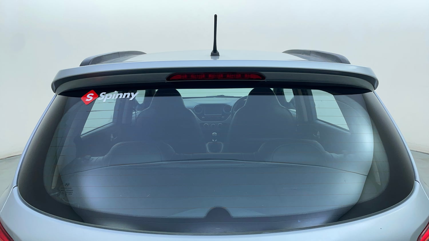 Used 2019 Hyundai Grand i10 Sportz 1.2 Kappa VTVT Petrol Manual exterior BACK WINDSHIELD VIEW
