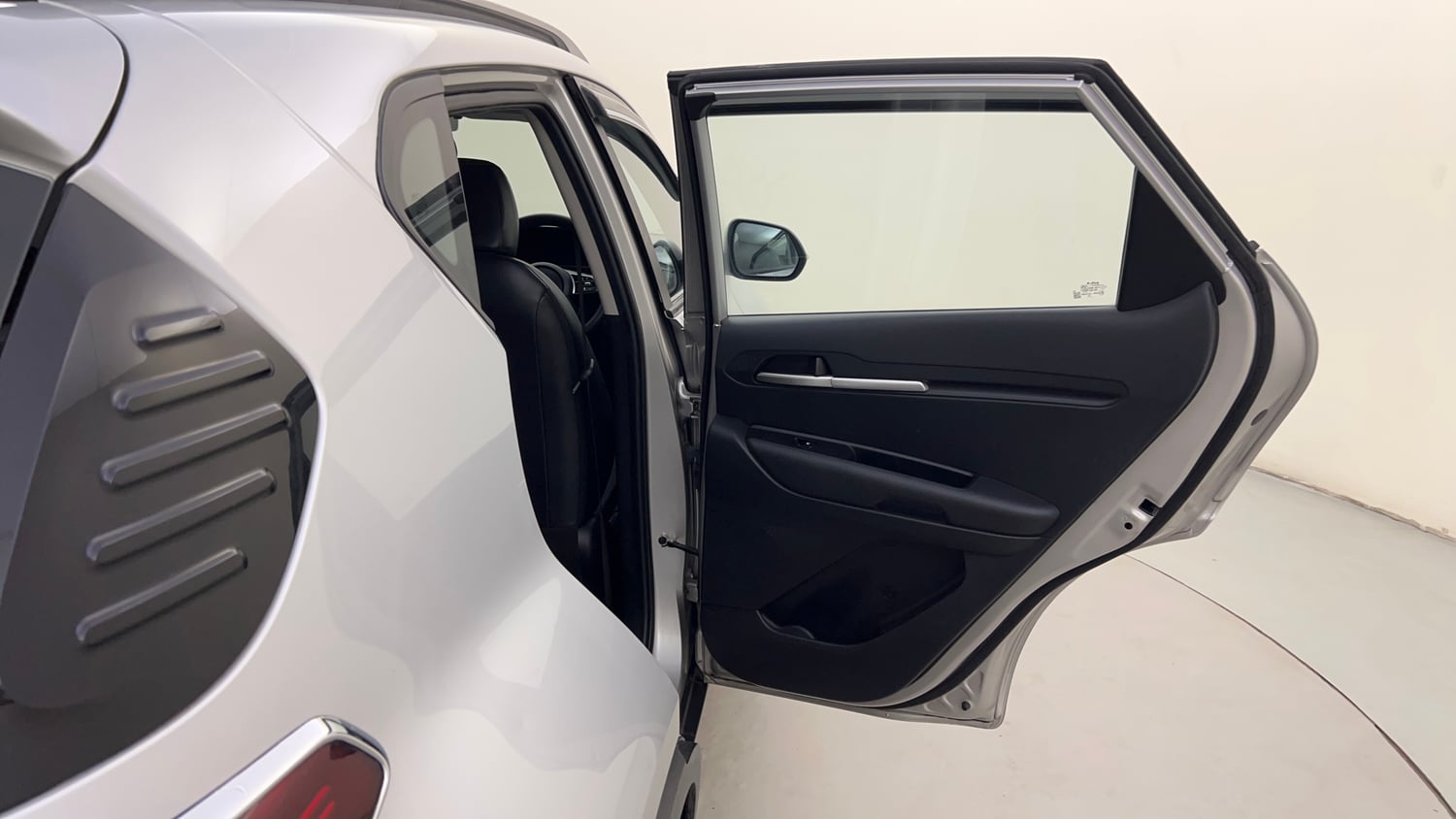 Used 2022 Kia Sonet HTK Plus 1.2 Petrol Manual interior RIGHT REAR DOOR OPEN VIEW