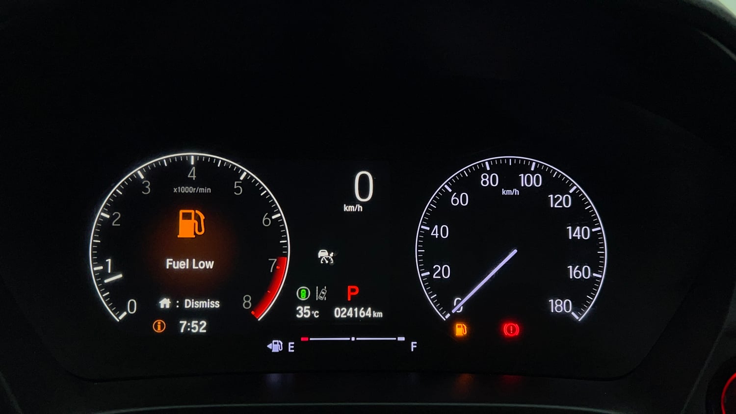 Used 2023 Honda Elevate ZX CVT Petrol Automatic interior CLUSTERMETER VIEW