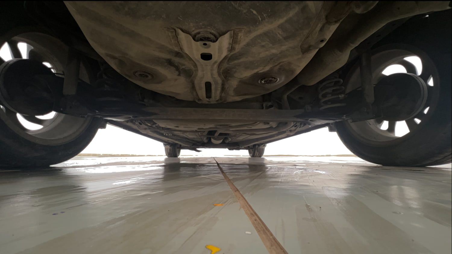 Used 2020 Maruti Suzuki Baleno Zeta Automatic Petrol Automatic extra REAR UNDERBODY VIEW (TAKEN FROM REAR)