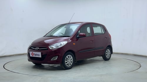 Used 2014 Hyundai i10 Sportz 1.1 iRDE2 Petrol Manual exterior LEFT FRONT CORNER VIEW