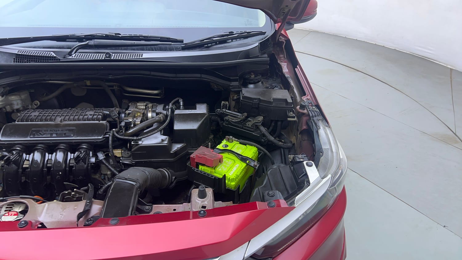 Used 2019 Honda Amaze 1.2 VX CVT Petrol Petrol Automatic engine ENGINE LEFT SIDE VIEW