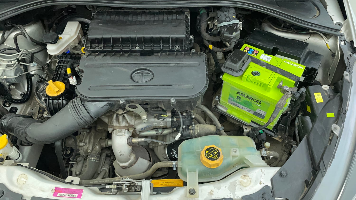 Used 2021 Tata Tiago XZA Plus Petrol Automatic engine ENGINE LEFT SIDE VIEW