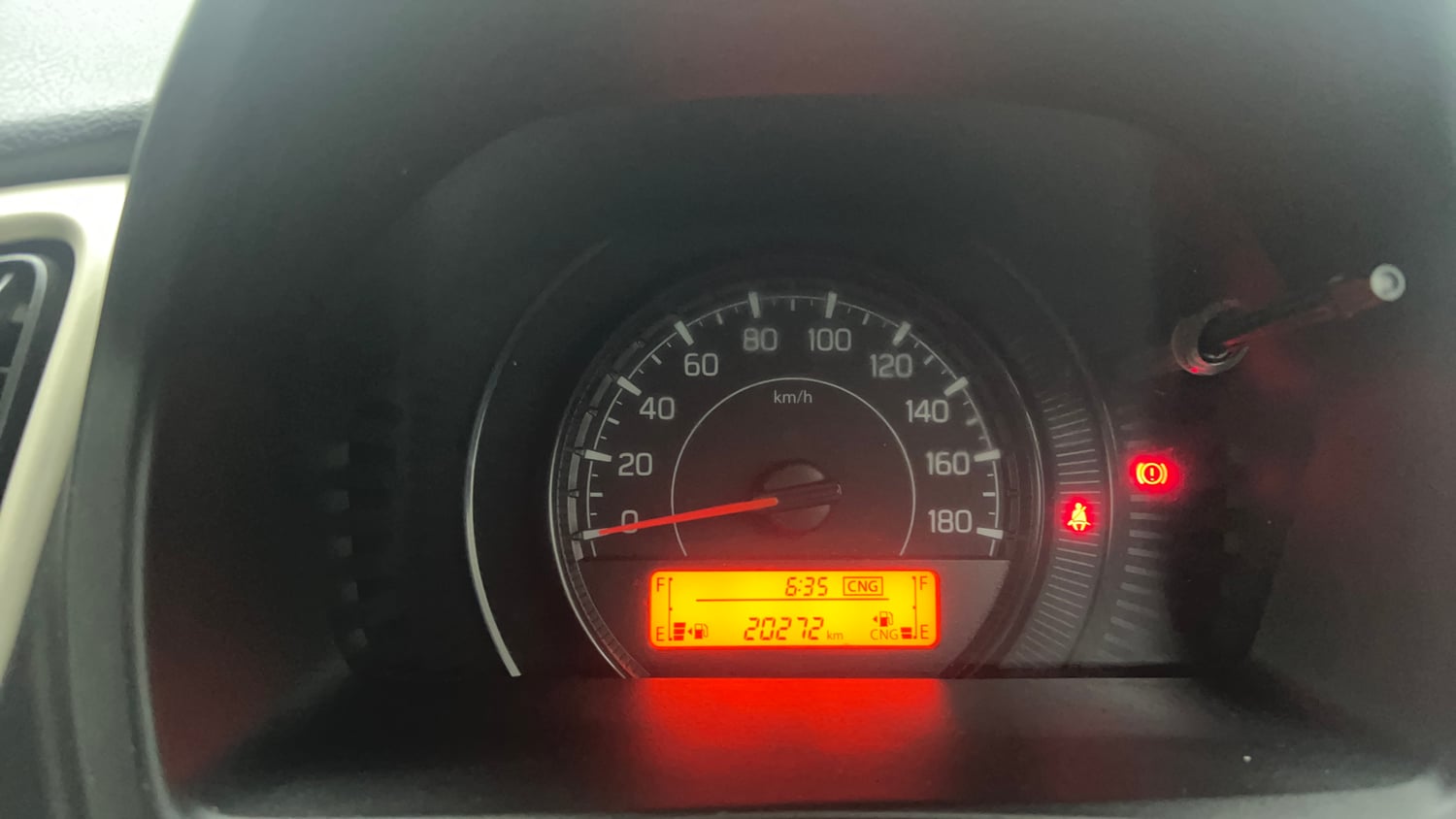Used 2023 Maruti Suzuki Wagon R LXI 1.0 CNG Cng Manual interior CLUSTERMETER VIEW