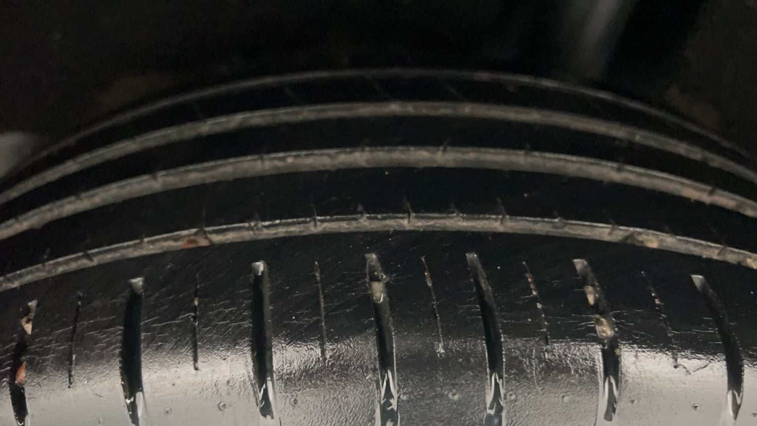 Used 2021 Maruti Suzuki Baleno Zeta Petrol Manual tyres LEFT REAR TYRE TREAD VIEW