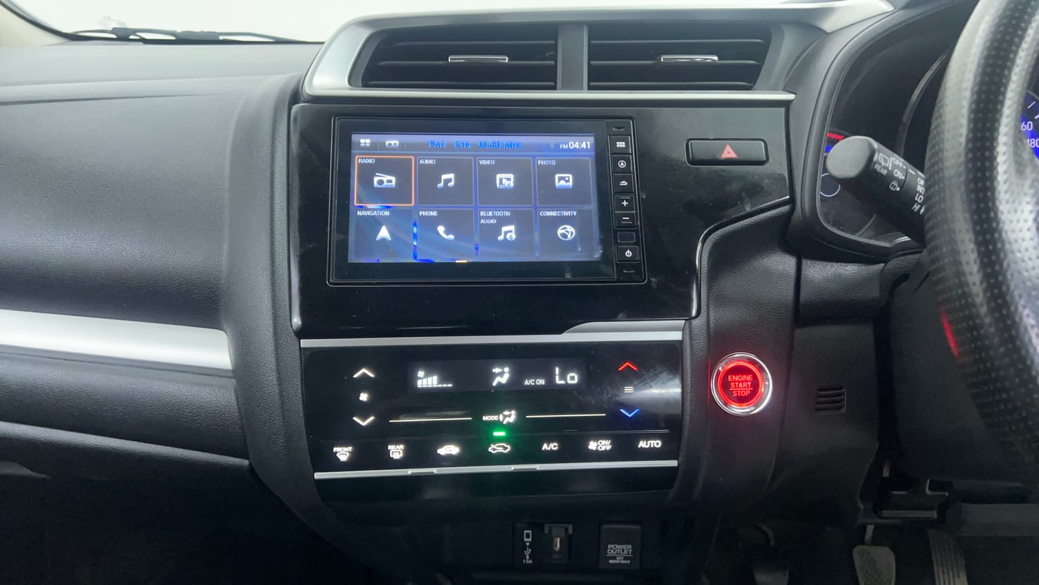 Used 2021 Honda WR-V VX MT Petrol Petrol Manual interior MUSIC SYSTEM & AC CONTROL VIEW