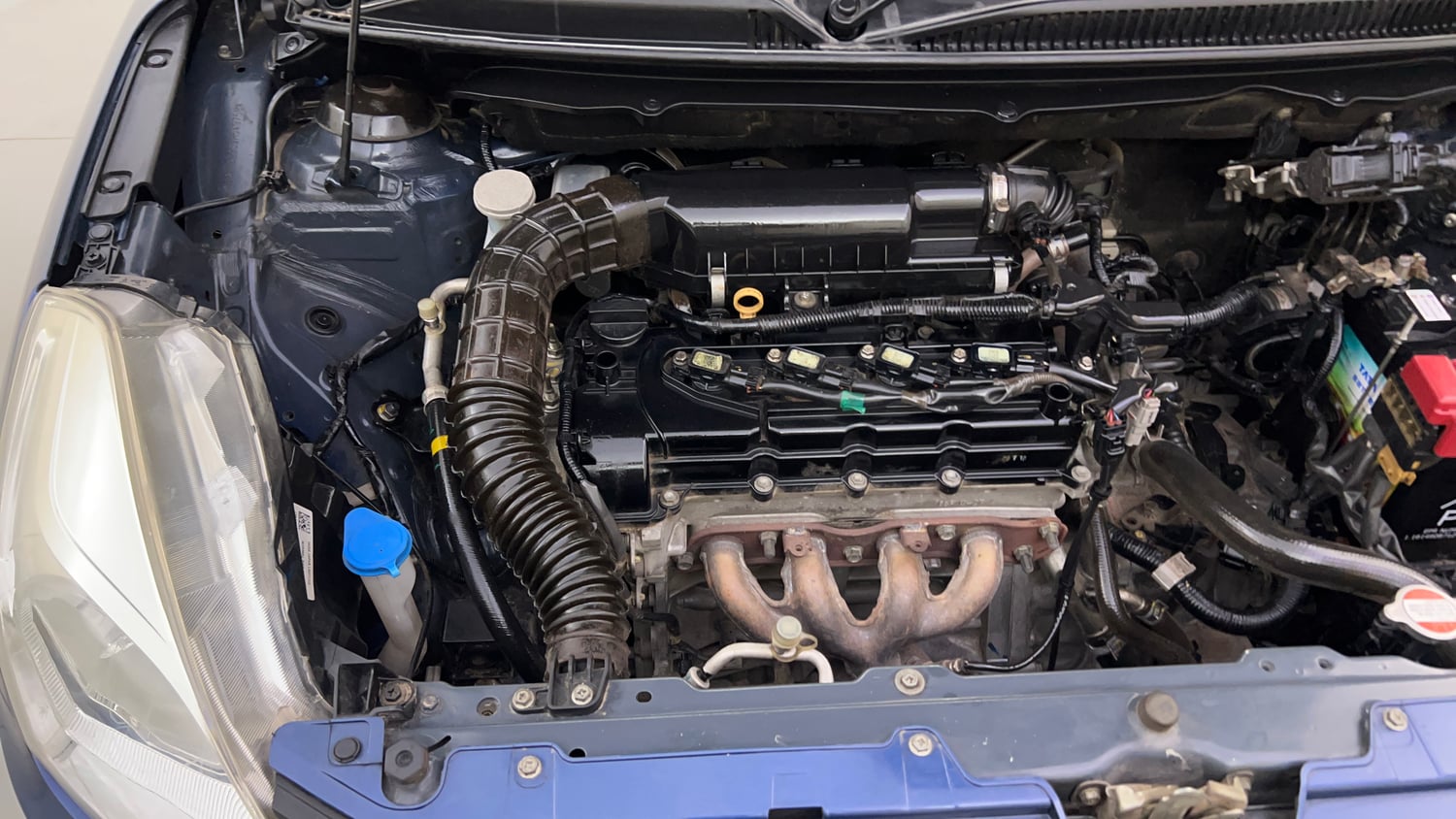 Used 2019 Maruti Suzuki Baleno Delta 1.2 AT Petrol Automatic engine ENGINE RIGHT SIDE VIEW