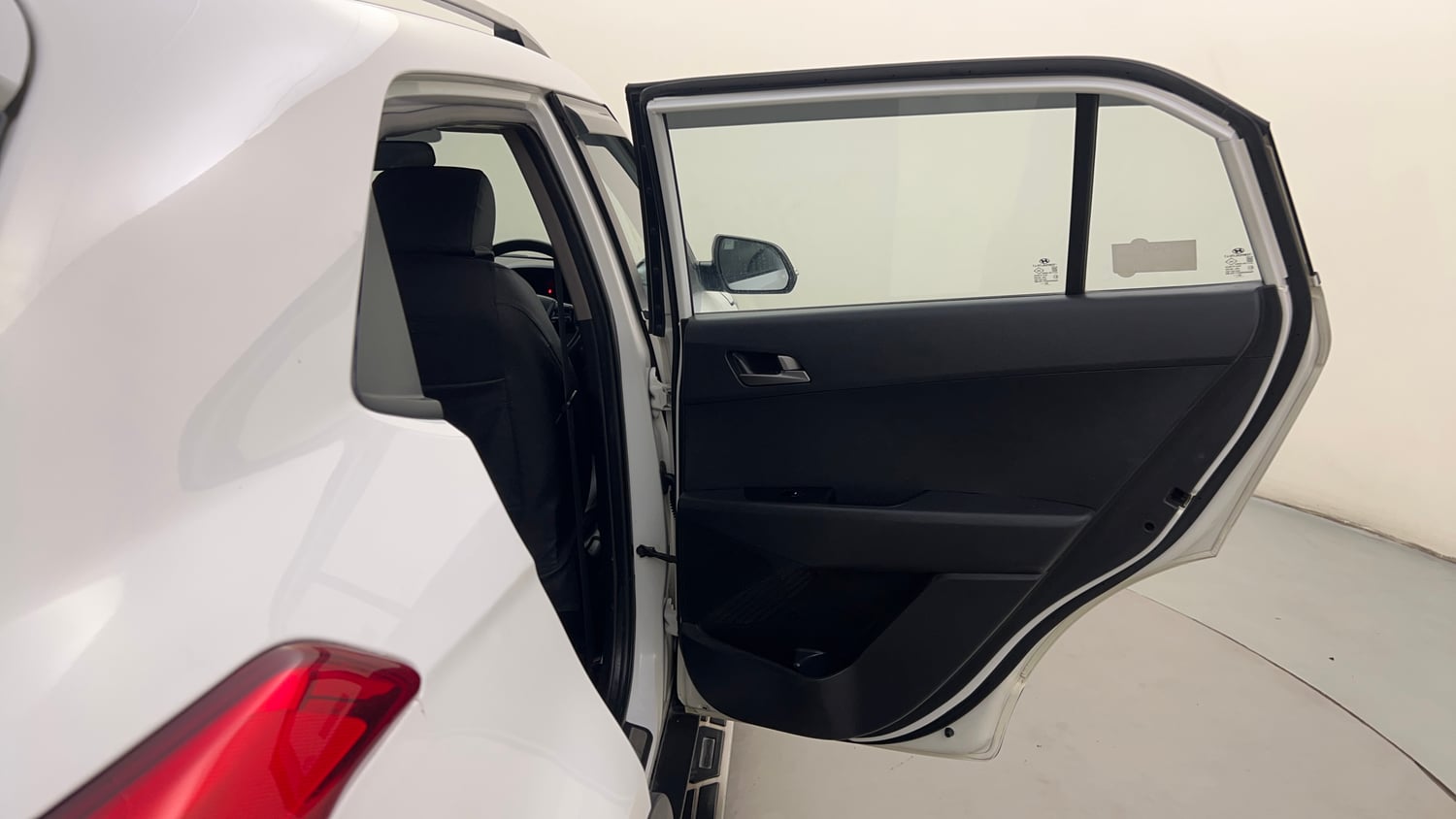 Used 2017 Hyundai Creta 1.6 SX Plus AT Petrol Petrol Automatic interior RIGHT REAR DOOR OPEN VIEW