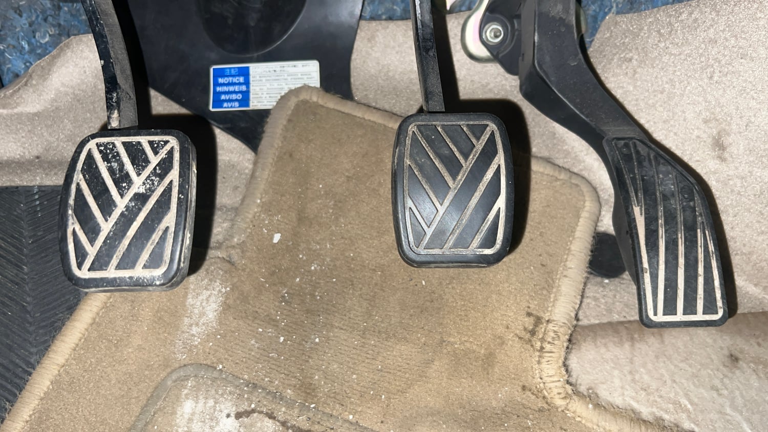 Used 2022 Maruti Suzuki Ciaz Alpha 1.5 Petrol Manual interior PEDALS VIEW