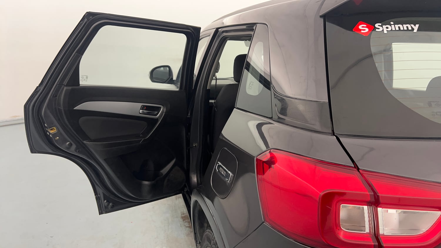 Used 2021 maruti-suzuki Vitara Brezza ZXi Plus Petrol Manual interior LEFT REAR DOOR OPEN VIEW