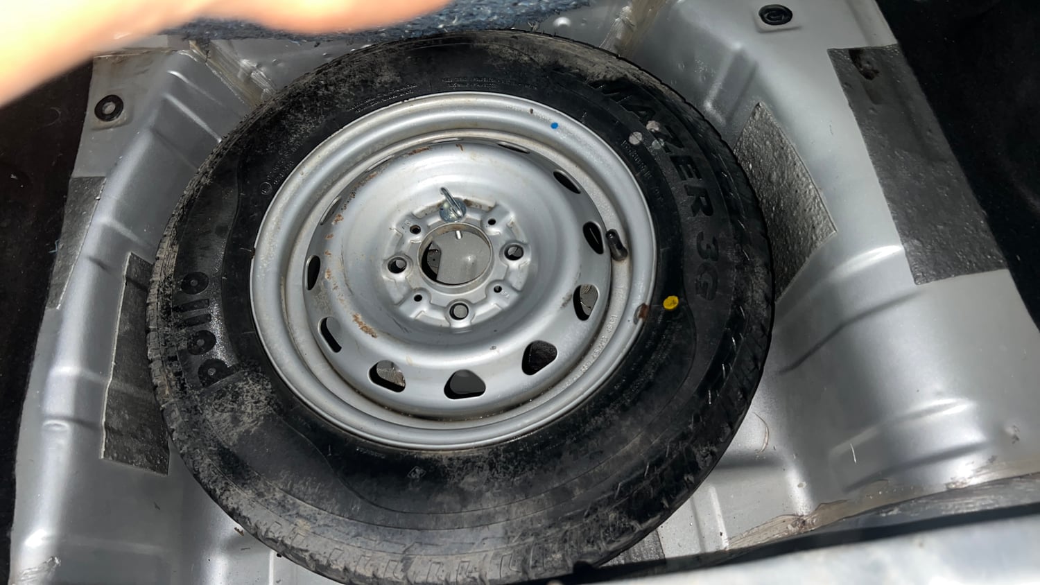 Used 2018 Tata Tiago Revotron XZ Petrol Manual tyres SPARE TYRE VIEW
