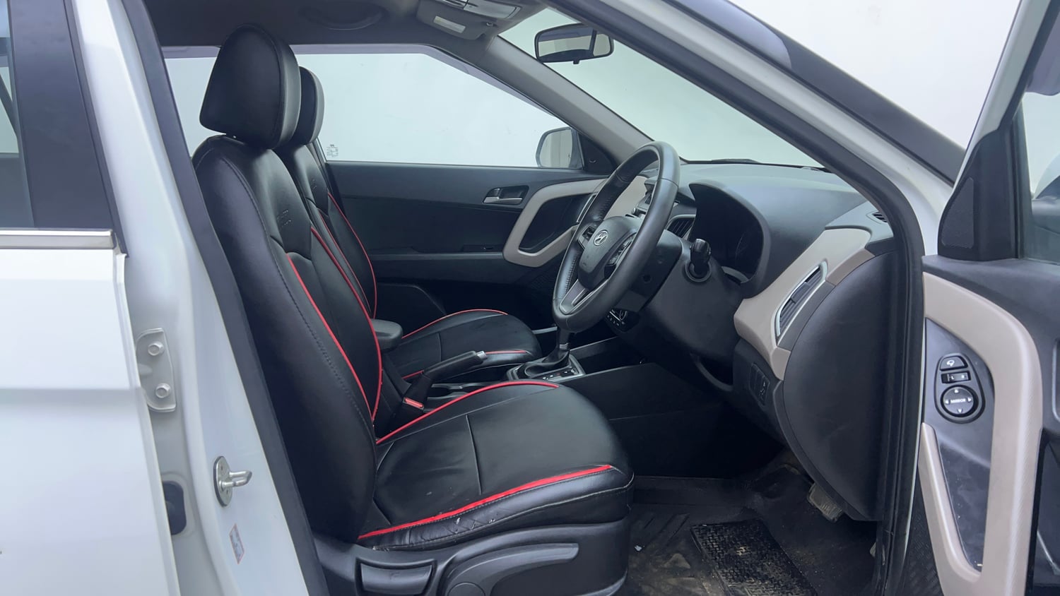 Used 2017 Hyundai Creta 1.6 SX Plus AT Petrol Petrol Automatic interior RIGHT SIDE FRONT DOOR CABIN VIEW