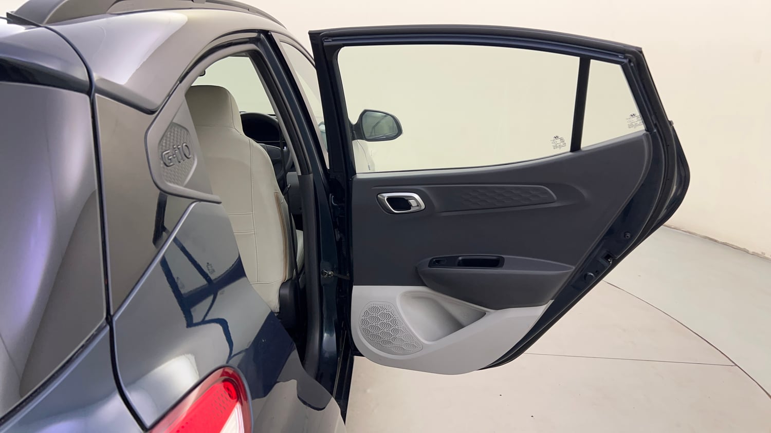 Used 2021 Hyundai Grand i10 Nios Asta AMT 1.2 Kappa VTVT Petrol Automatic interior RIGHT REAR DOOR OPEN VIEW
