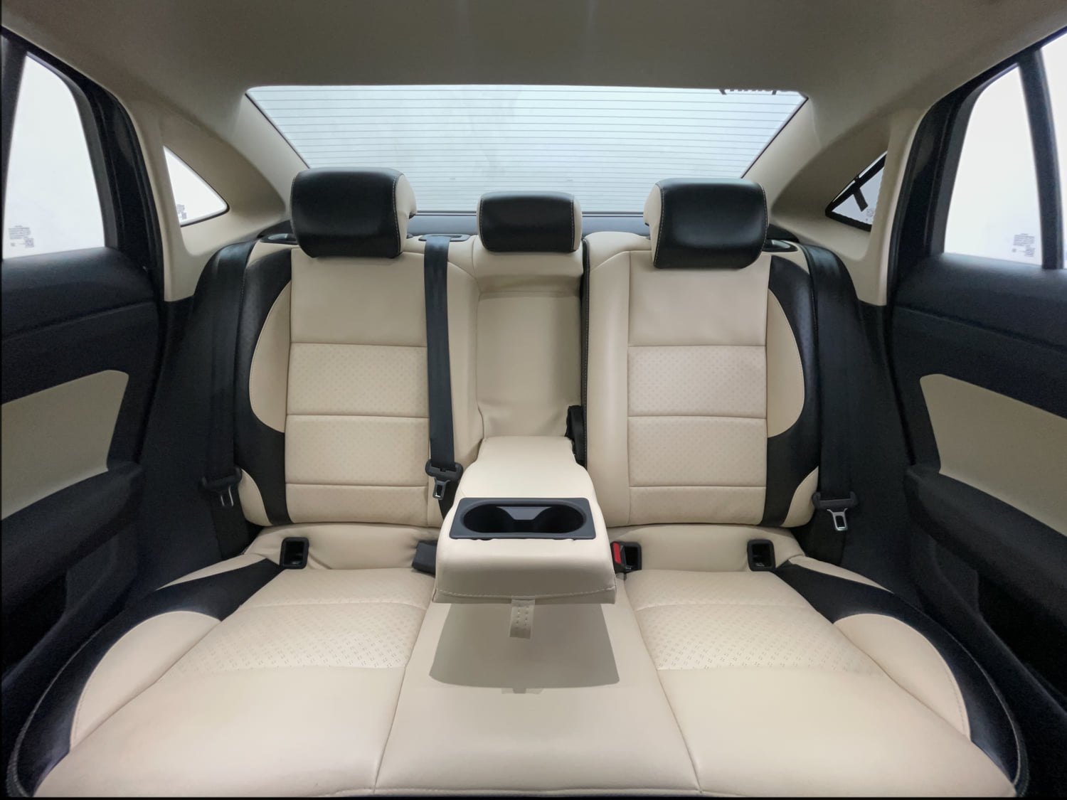 Used 2024 Skoda Slavia Ambition 1.0L TSI MT Petrol Manual interior REAR SEAT CONDITION VIEW