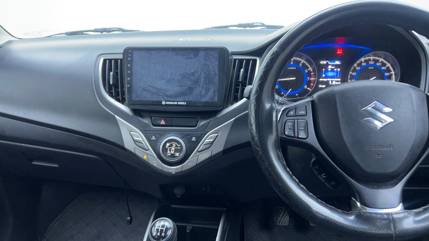 Used 2021 Maruti Suzuki Baleno Zeta Petrol Manual interior MUSIC SYSTEM & AC CONTROL VIEW