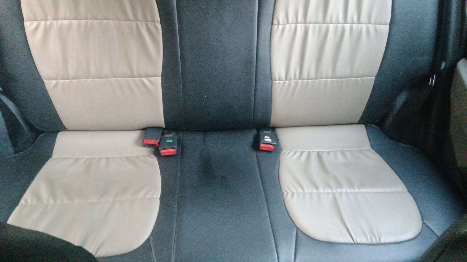 Used 2016 Hyundai Grand i10 Sportz 1.2 Kappa VTVT Petrol Manual interior REAR SEAT CONDITION VIEW