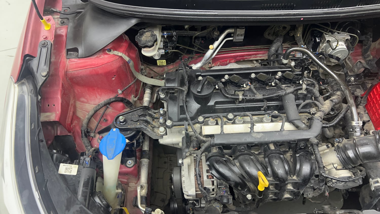 Used 2019 Hyundai Elite i20 Asta 1.2 (O) Petrol Manual engine ENGINE RIGHT SIDE VIEW