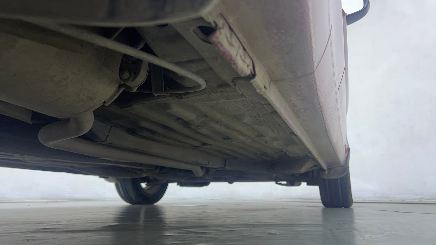 Used 2019 Honda Amaze 1.2 VX CVT Petrol Petrol Automatic extra REAR RIGHT UNDERBODY VIEW