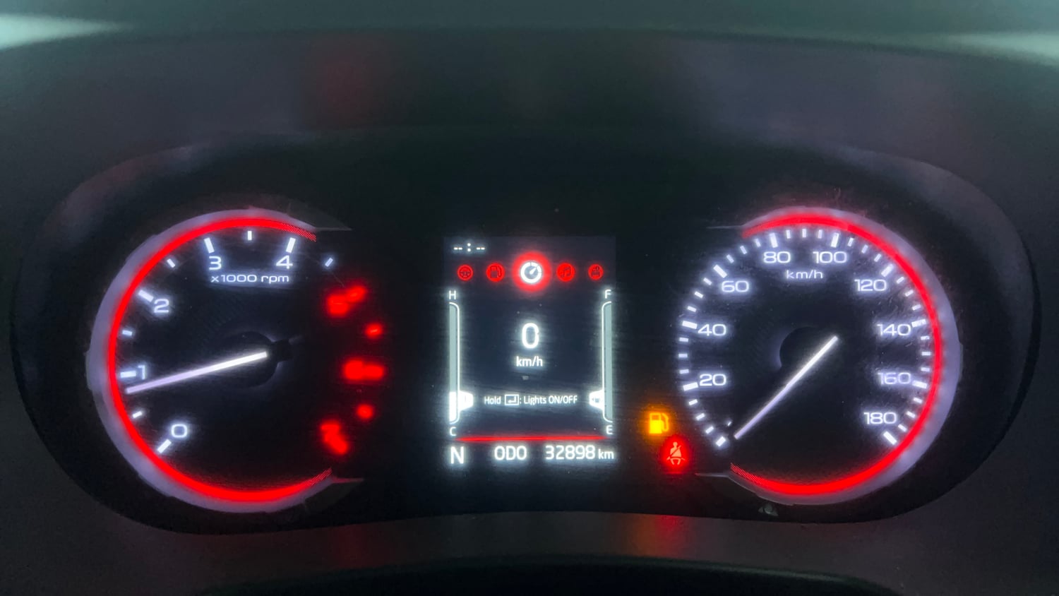 Used 2023 mahindra Thar LX Hard Top Diesel MT 4WD Diesel Manual interior CLUSTERMETER VIEW