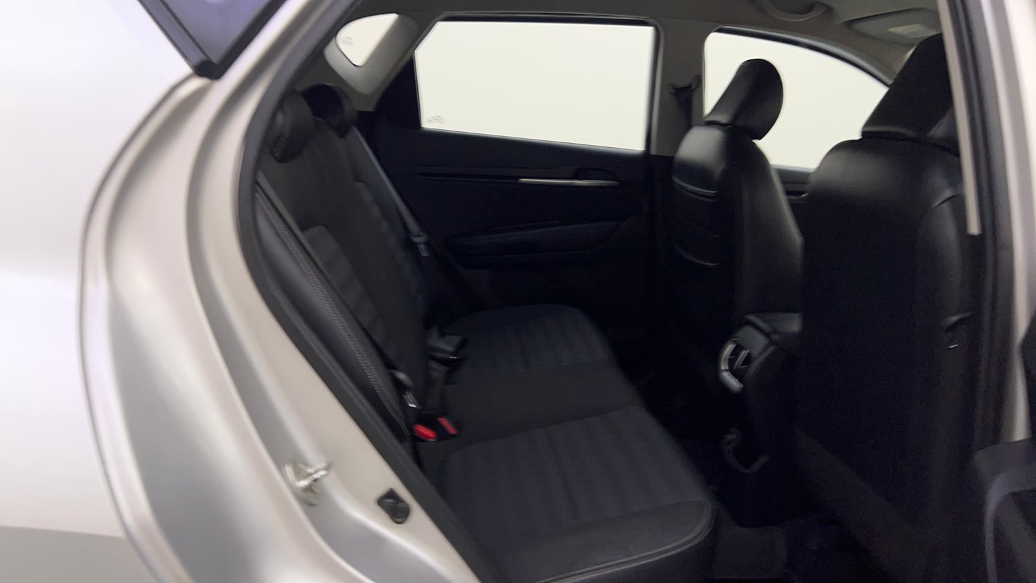 Used 2022 Kia Sonet HTK Plus 1.2 Petrol Manual interior RIGHT SIDE REAR DOOR CABIN VIEW
